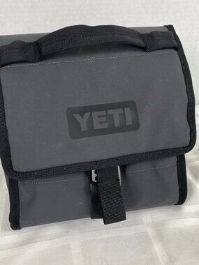 YETI Day Trip Small Lunch Bag Charcoal Gray Insulated Cooler